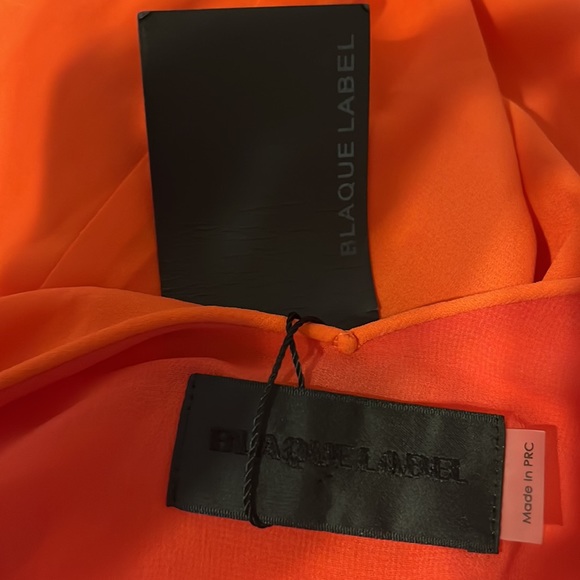 NWT - Coral Spaghetti Strap Mini Dress by Blaque Label/ Size Small - Picture 10 of 11